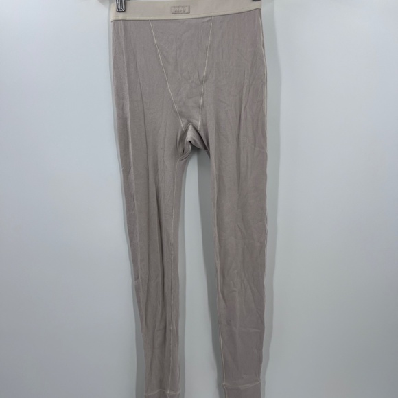 skims cotton rib leggings new color bone new small - Picture 2 of 8